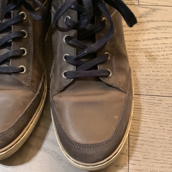 Bullboxer Brown leather Mens sneaker - Size 11 - Picture 8 of 10